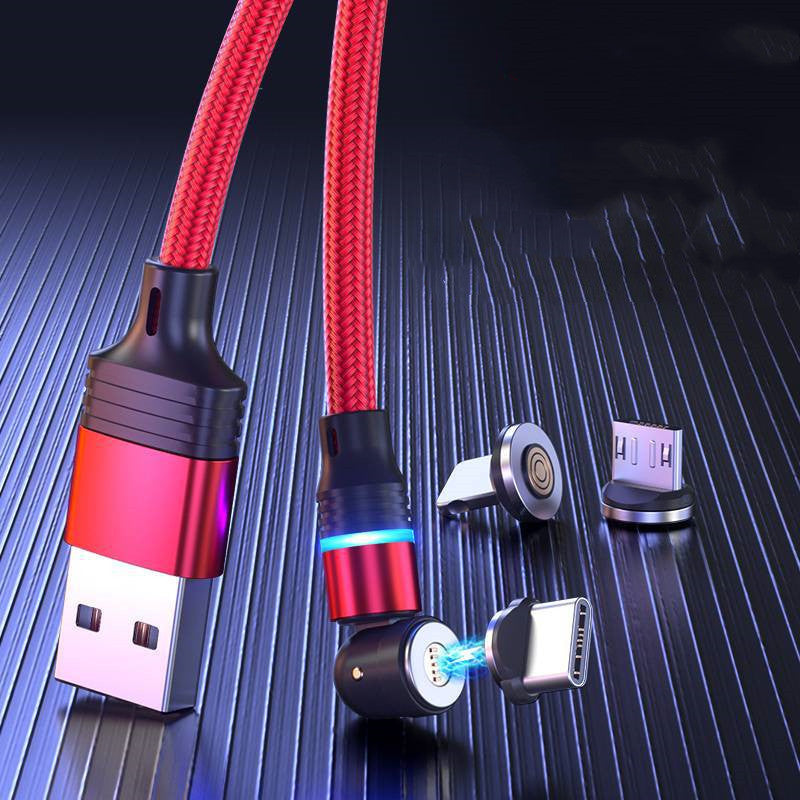 Magnetic Rotating Charging Cable - 540° for Android & amp; Type-C