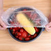 100PCS Elastic Food Covers Disposable Stretch Wraps for Kitchen Storage