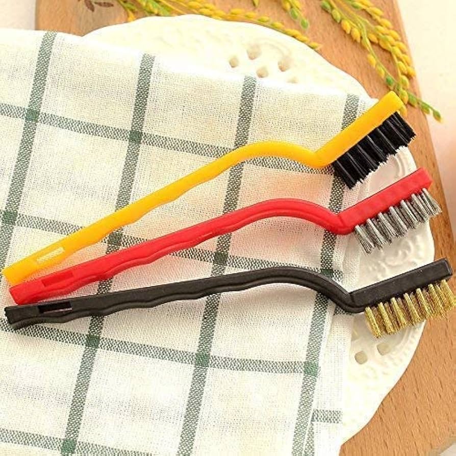 3 Pcs Gas Stove Cleaning Brush Set