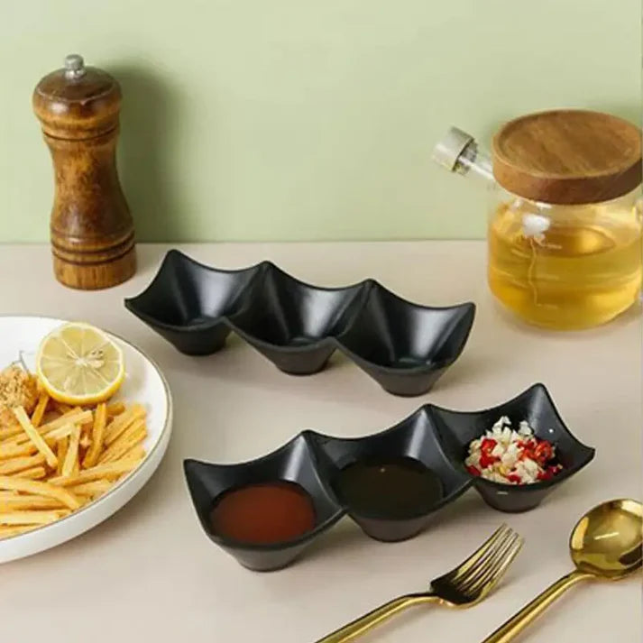 3PCS Sauce Bowl Set – Mini Dipping Bowls for Condiments & Spices