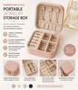 Korean Ins Style Portable Jewelry Storage Box