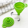 Foldable Silicone Funnel – Space Saving Kitchen Transfer Tool