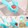 1 Pair Silicone Cleaning Gloves Multipurpose Scrubbing & Cleaning Gloves