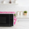 Decorative Floral Microwave Protector Cover