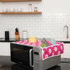 Decorative Floral Microwave Protector Cover