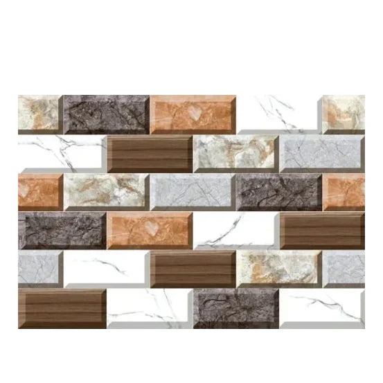 Pack of 24 Waterproof Self-Adhesive Tile Stickers