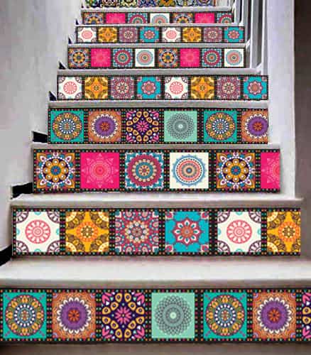 50 Pcs Self-Adhesive Tile Stickers Waterproof Wall Decor for Home Makeover