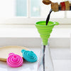 Foldable Silicone Funnel – Space Saving Kitchen Transfer Tool